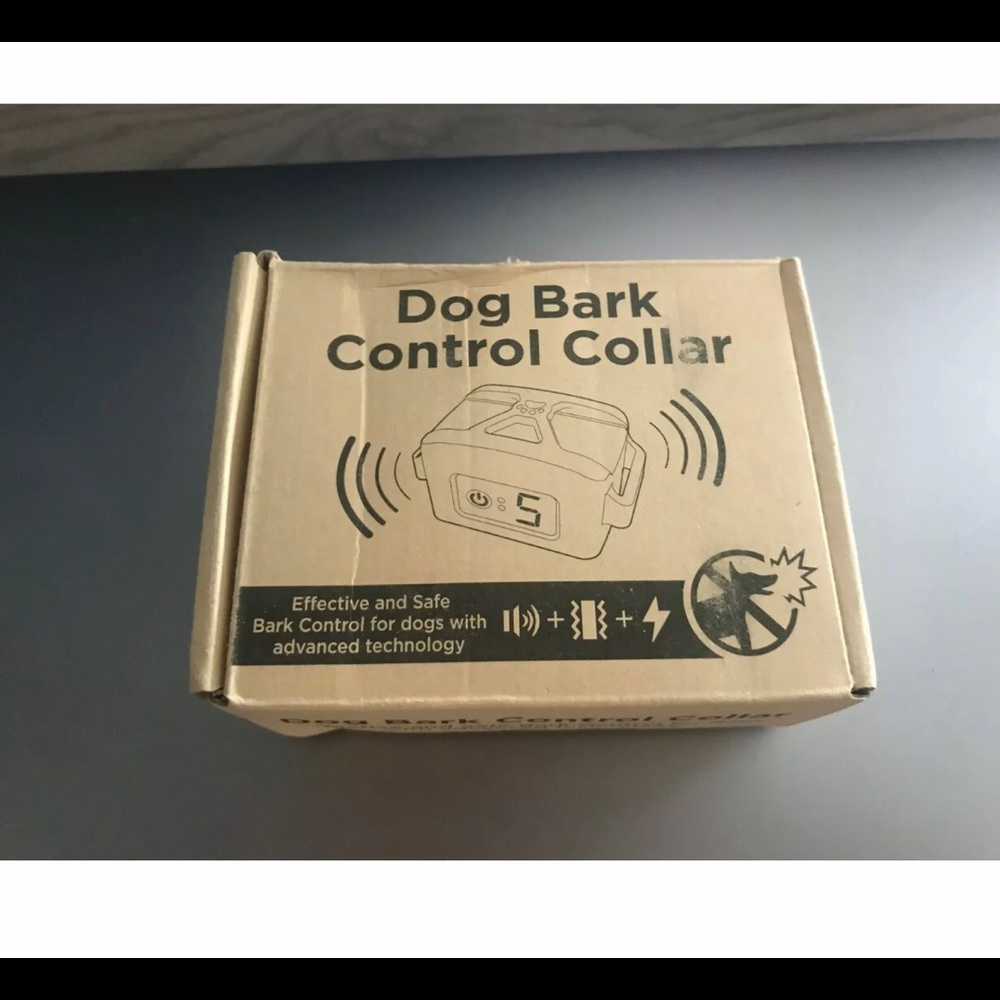 Anti-bark training dog collar